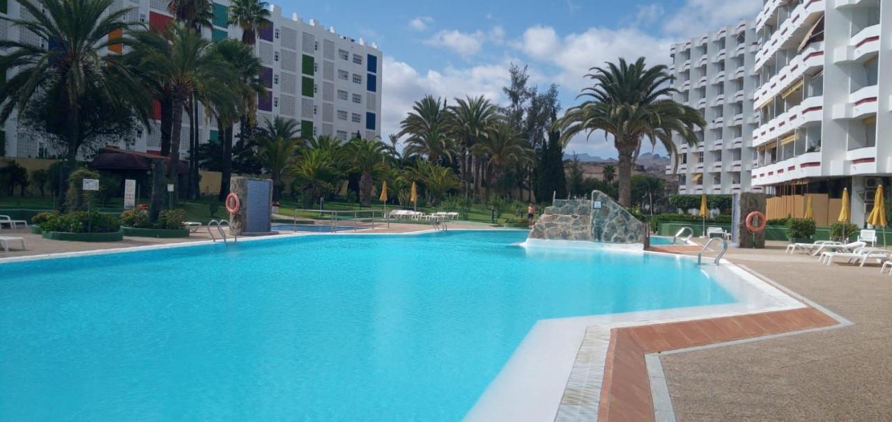 Agaete Park Tropical Style Apartment ปลายา เดล อิงเกลส ภายนอก รูปภาพ