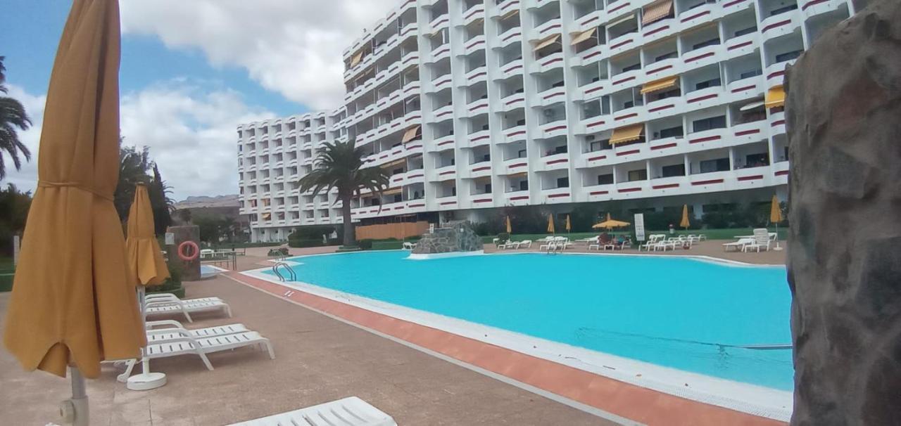 Agaete Park Tropical Style Apartment ปลายา เดล อิงเกลส ภายนอก รูปภาพ