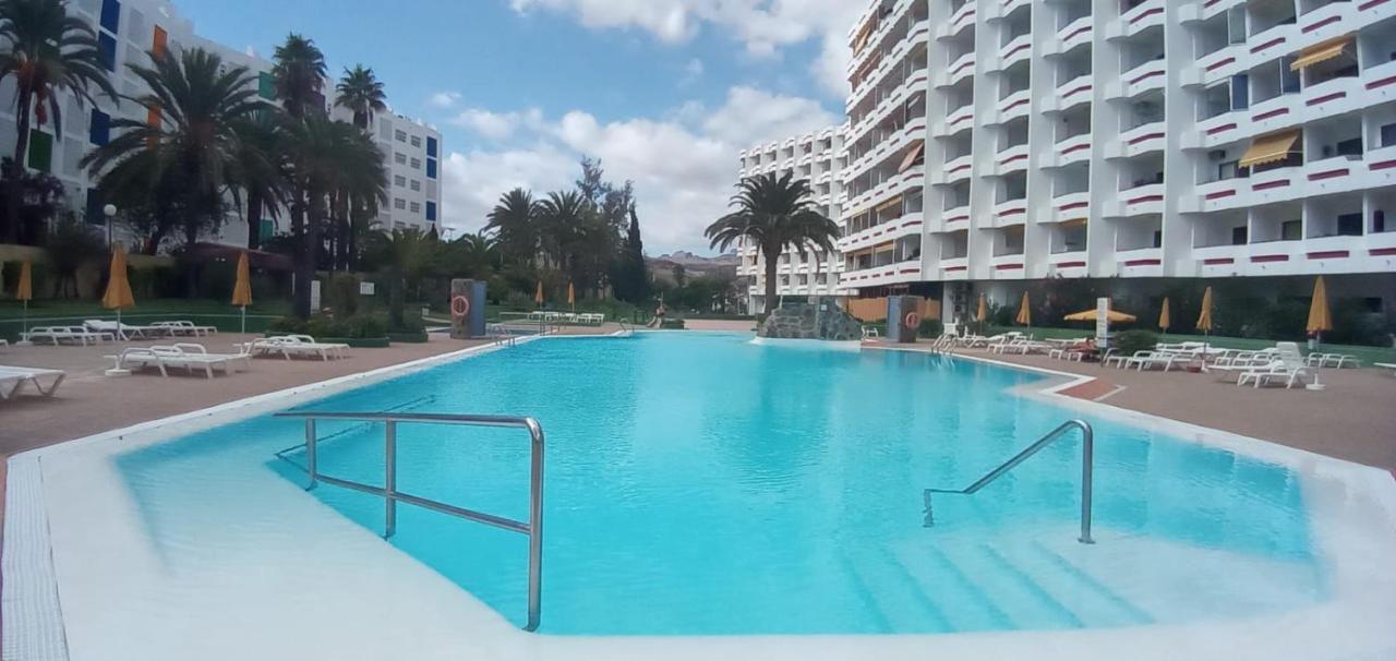 Agaete Park Tropical Style Apartment ปลายา เดล อิงเกลส ภายนอก รูปภาพ